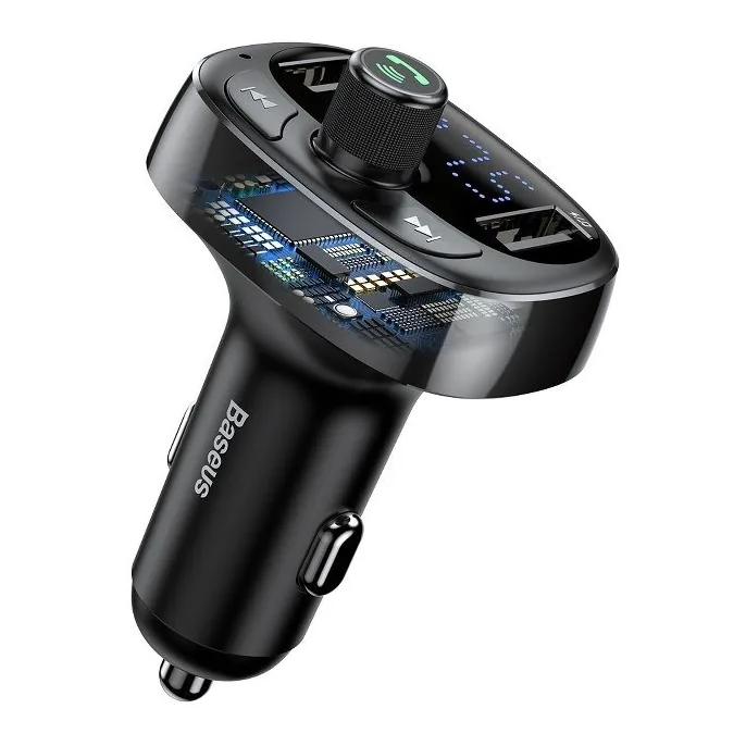 Baseus FM-sändare med Bluetooth, USB och microSD